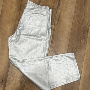 Target Silver Metallic Jeans